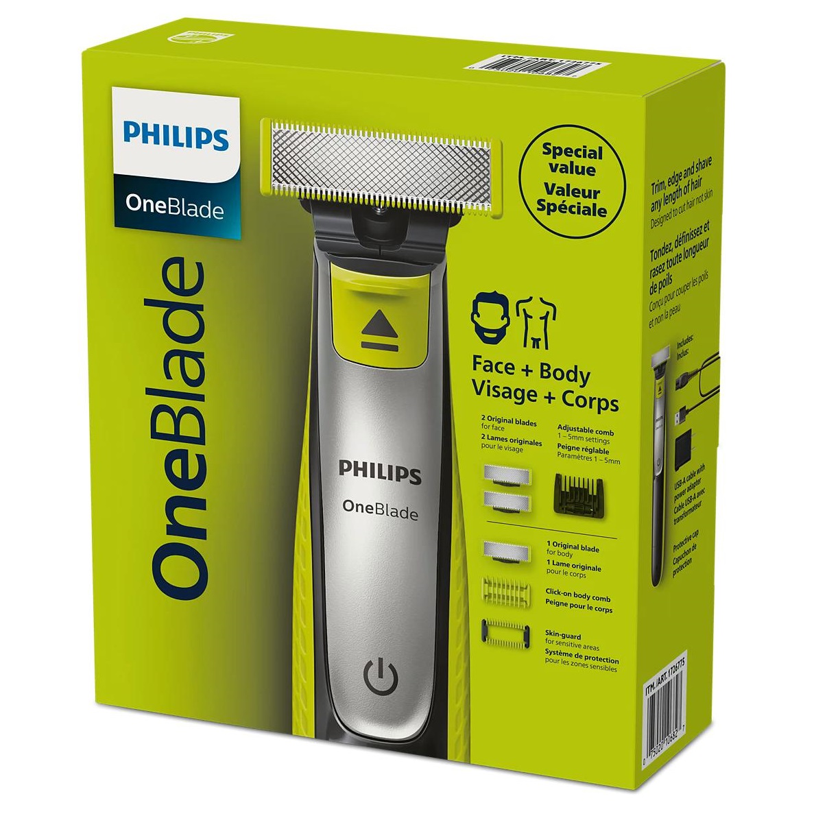 وان بلید فیلیپس مدل Oneblade QP2834/60 (open box) - Image 2